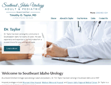 Tablet Screenshot of idahofallsurology.com